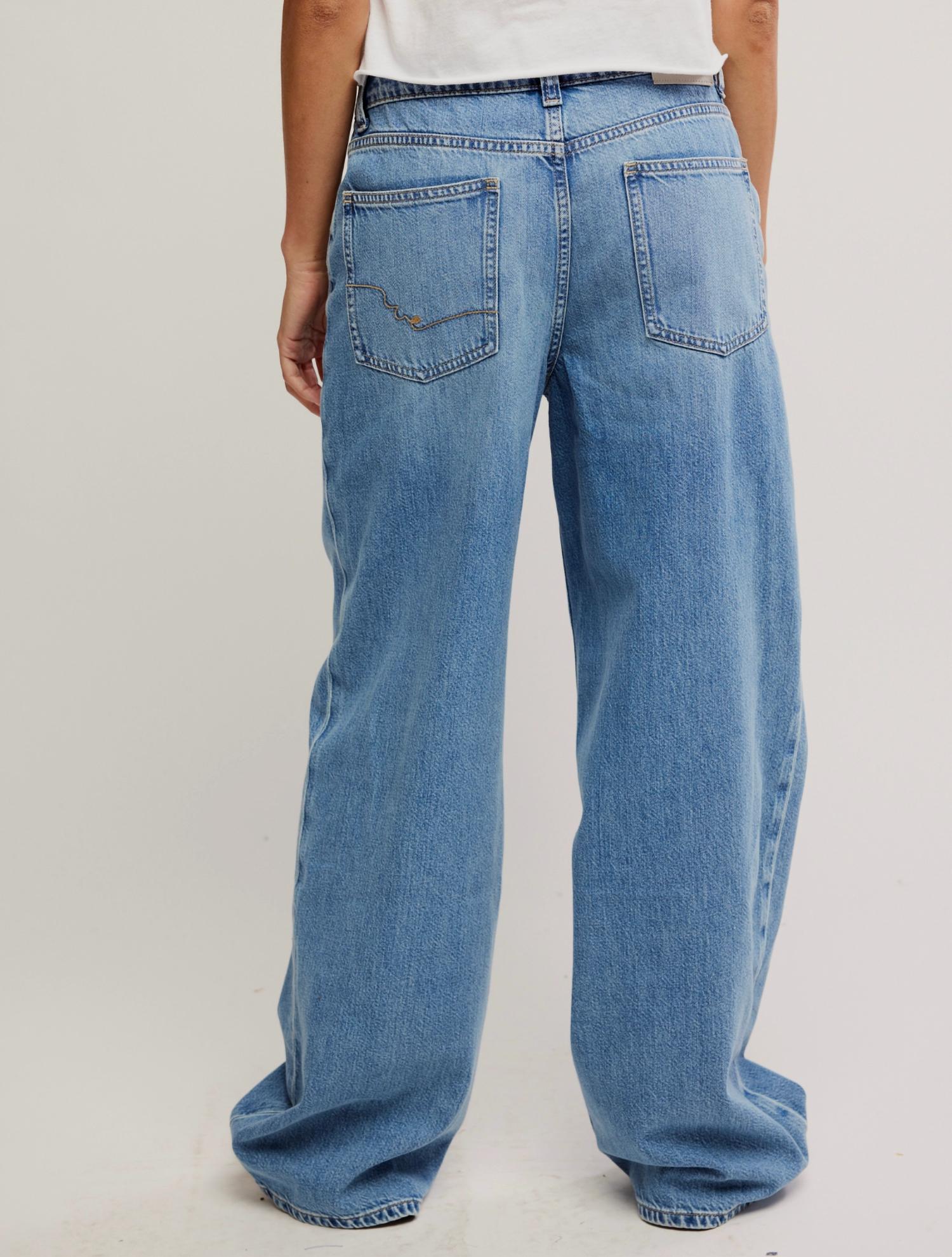 Free People Nia Boyfriend Jeans in friday - women's jeans - detail view