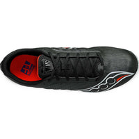 SAUCONY Men's Spitfire 5 Spike Shoes in black infrared - men's shoe - view 5