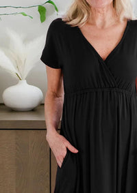 Yala - Zoey Crossover Bamboo Maxi Dress