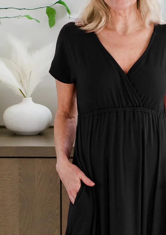 Yala - Zoey Crossover Bamboo Maxi Dress