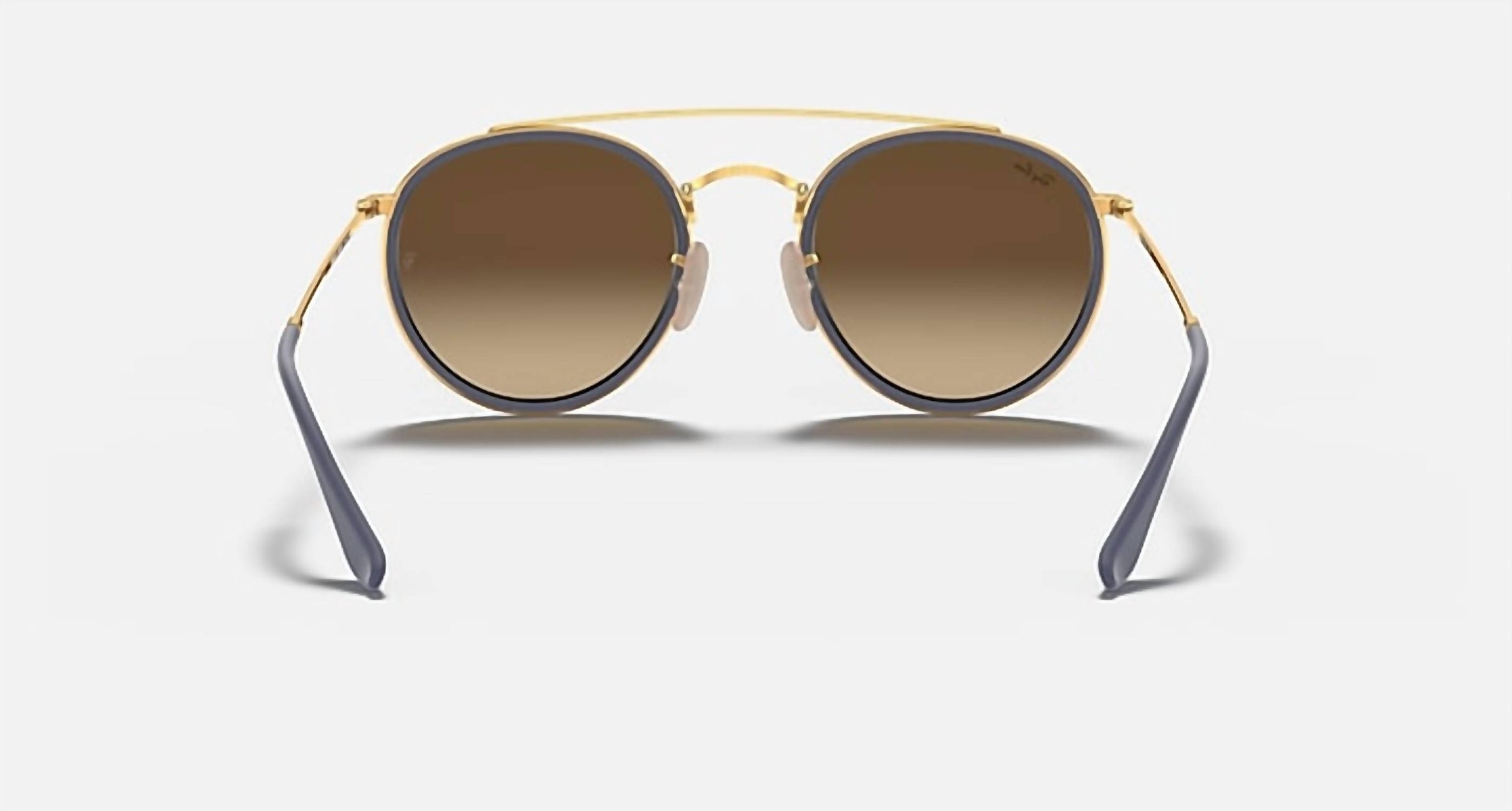 Ray Ban - Round Double Bridge Non Polarized Sunglasses Rb3647n 001/9u