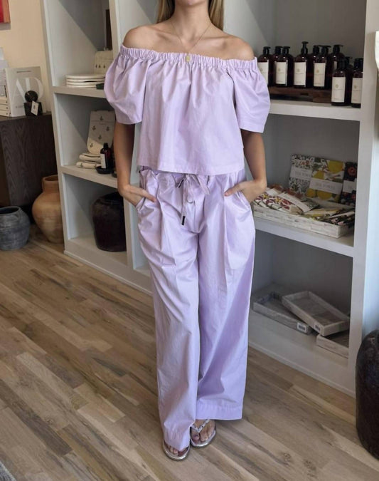 Stateside - Poplin Drawstring Pull-on Pants