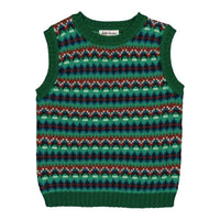 Hello Simone - Débardeur Pablo Fair Isle Sweater Vest