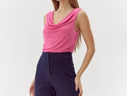 Adelyn Rae - Misha Cowl Neck Bodysuit