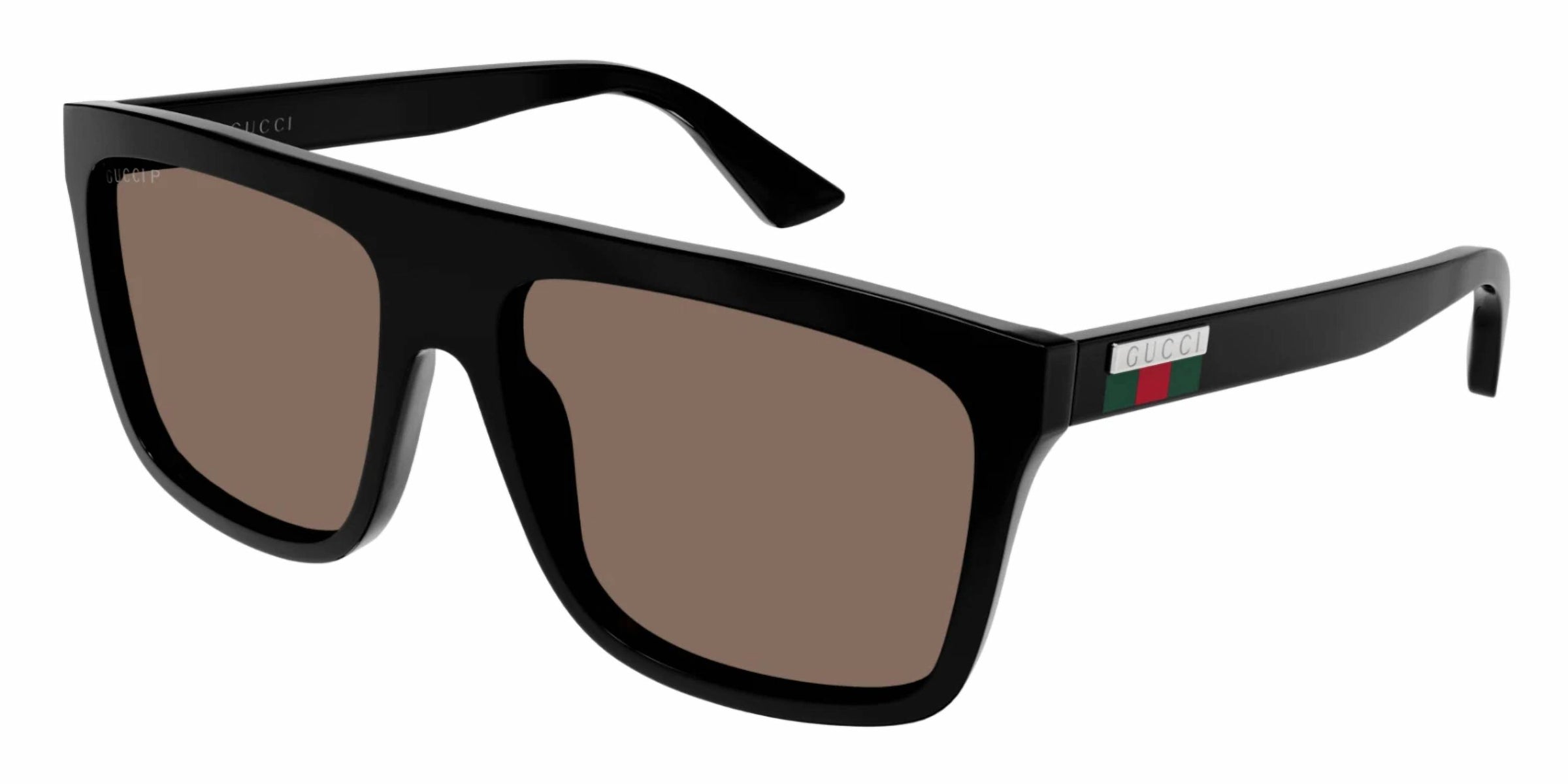 Gucci - Men's Rectangular Polarized Sunglasses 0748s - 005