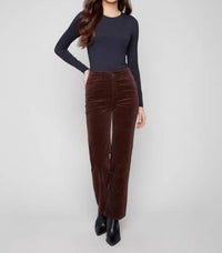 CHARLIE B Corduroy Jean in mocha - women's jeans