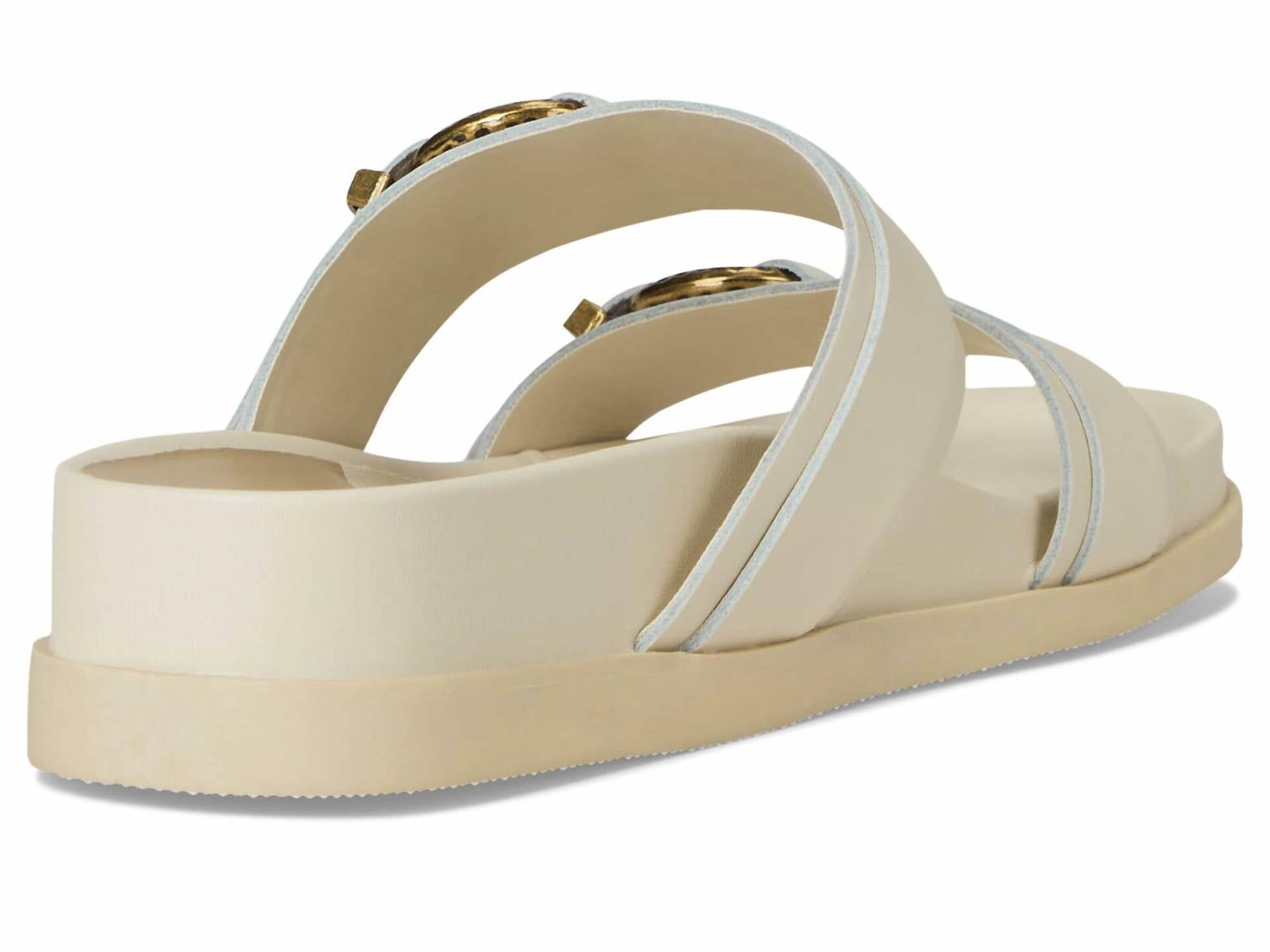 Dolce Vita Women's Soya Sandal in white - women's sandal - alternate view