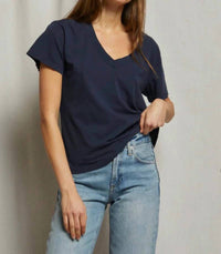 Perfectwhitetee - Hendrix Boxy V-Neck Tee