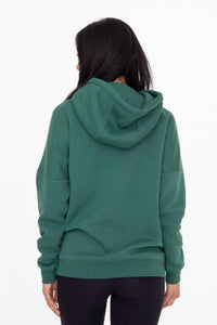 Mono B - Longline Slim Fit Fleece Hoodie