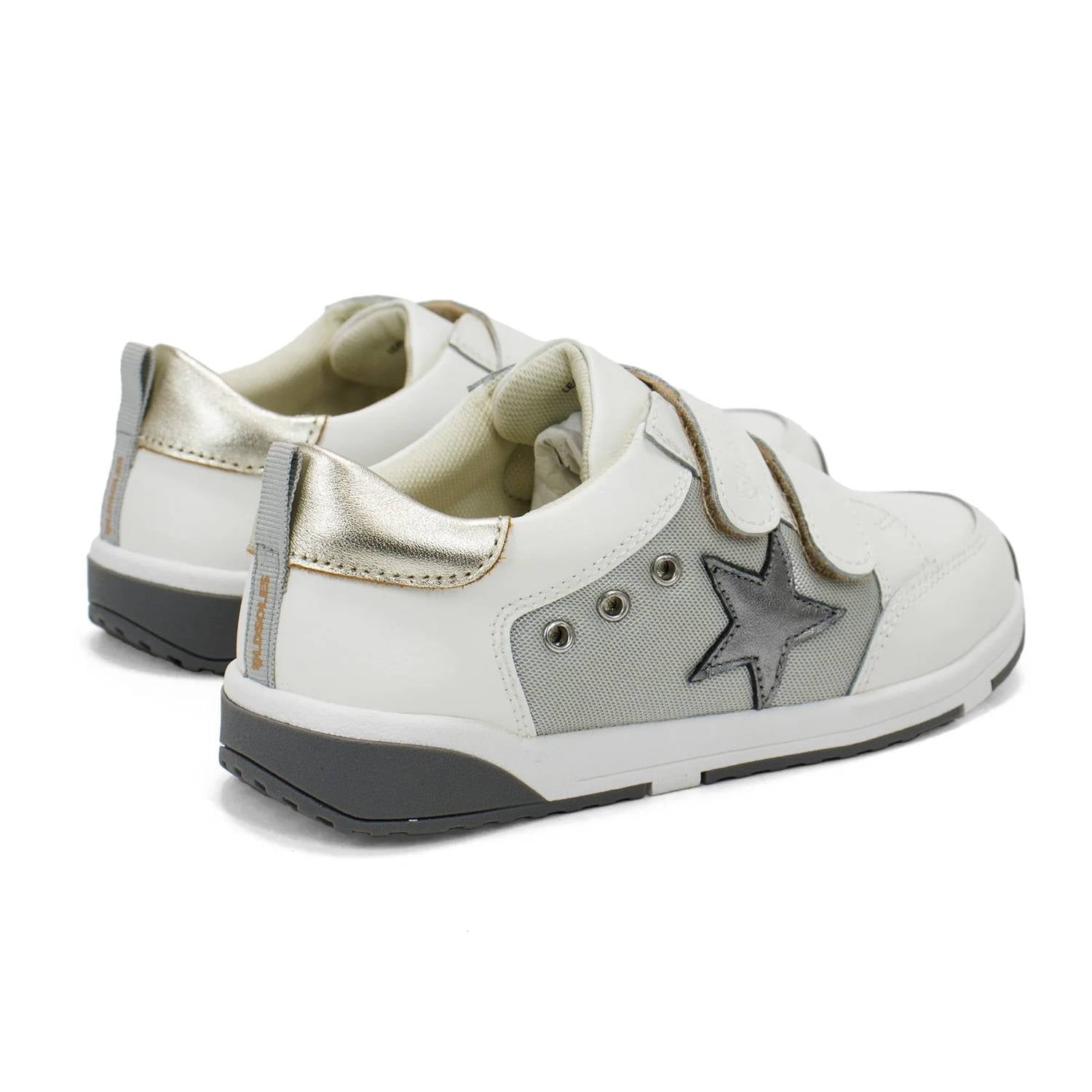 Oldsoles - Toddler's Star Squad Sneakers With Hook And Loop Closure