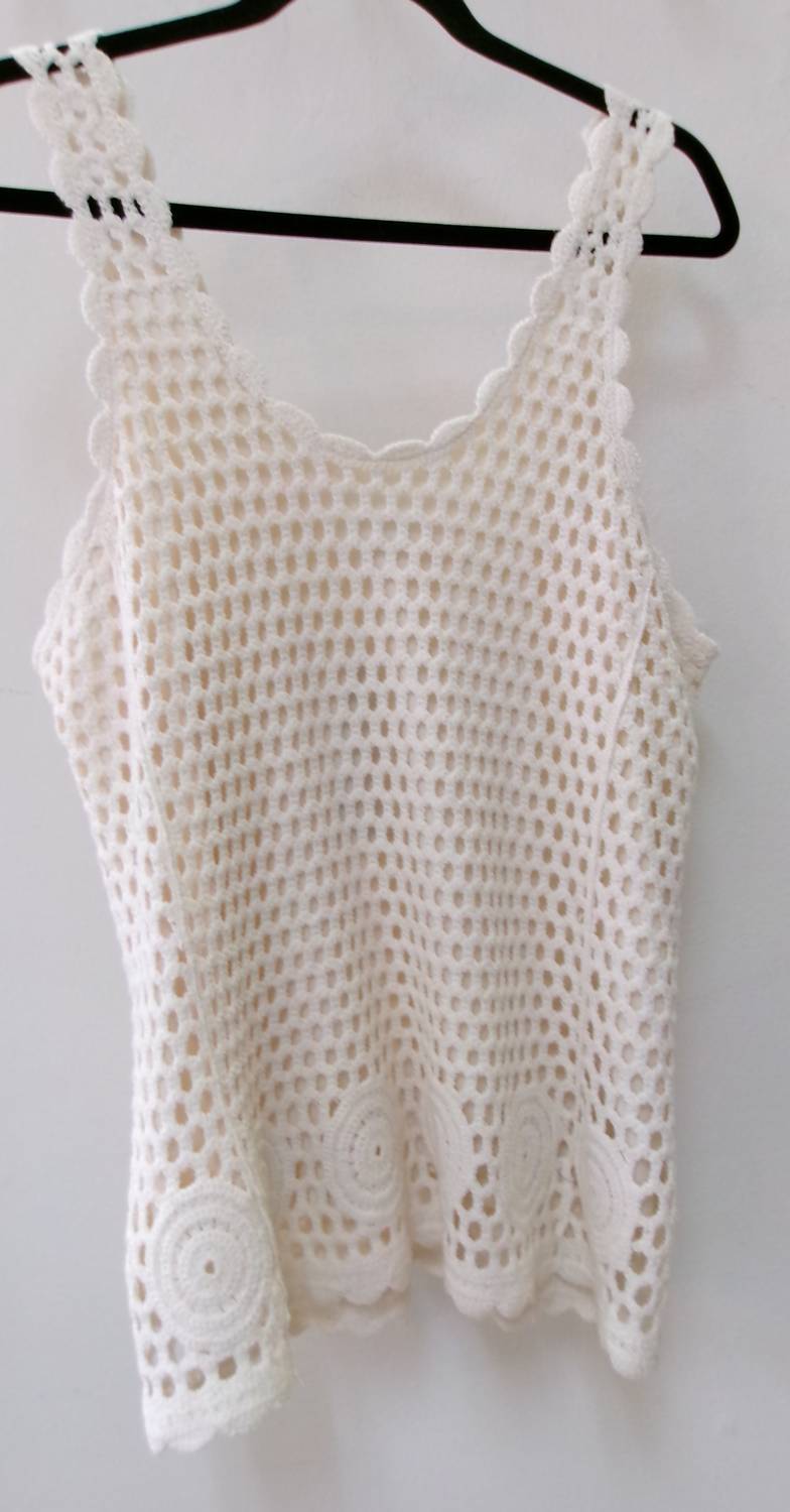 Keren Hart - Women's Crocheted Tank Top