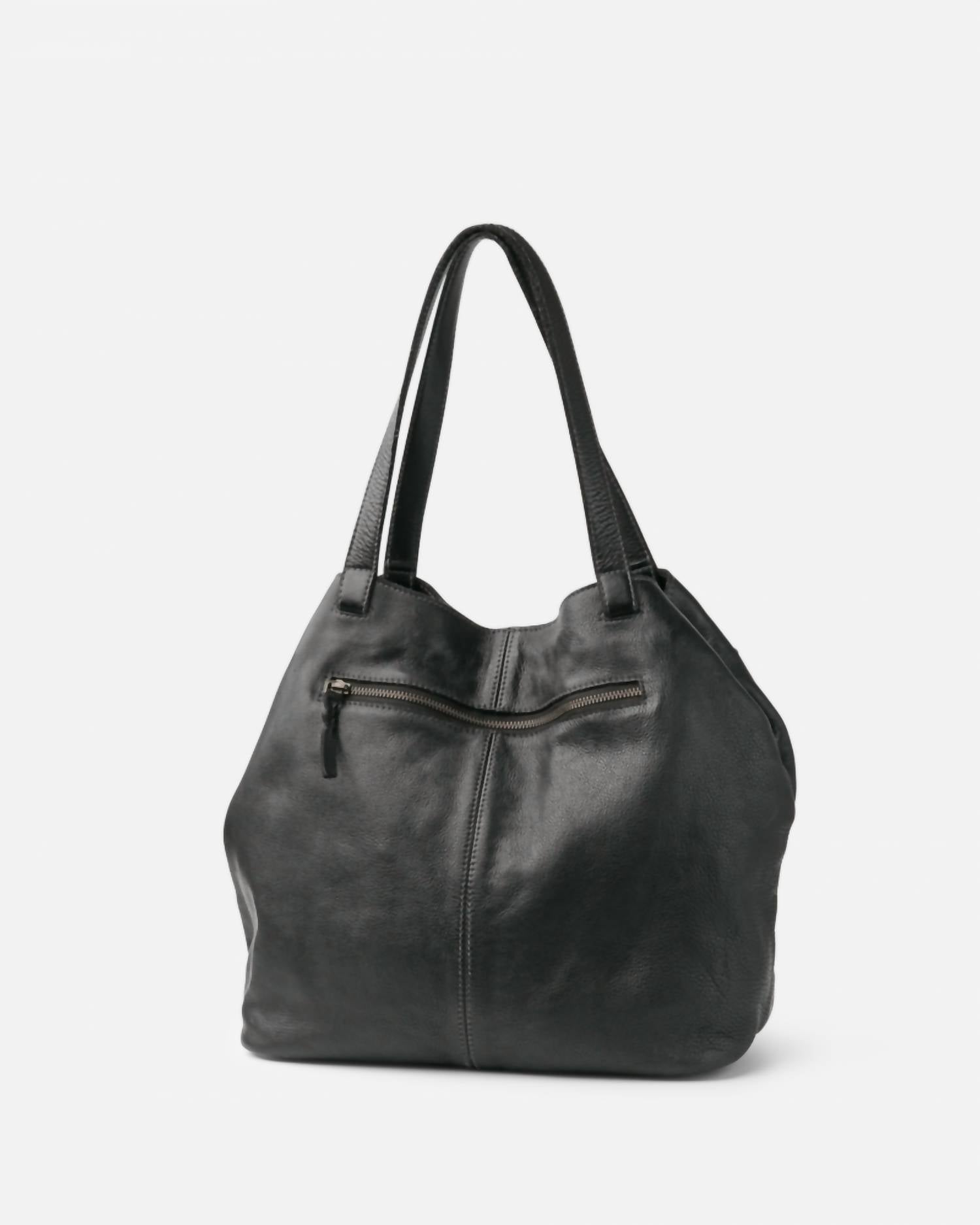 BIBA Women's Bayron Shoulder Bag in black - women's bag - detail view