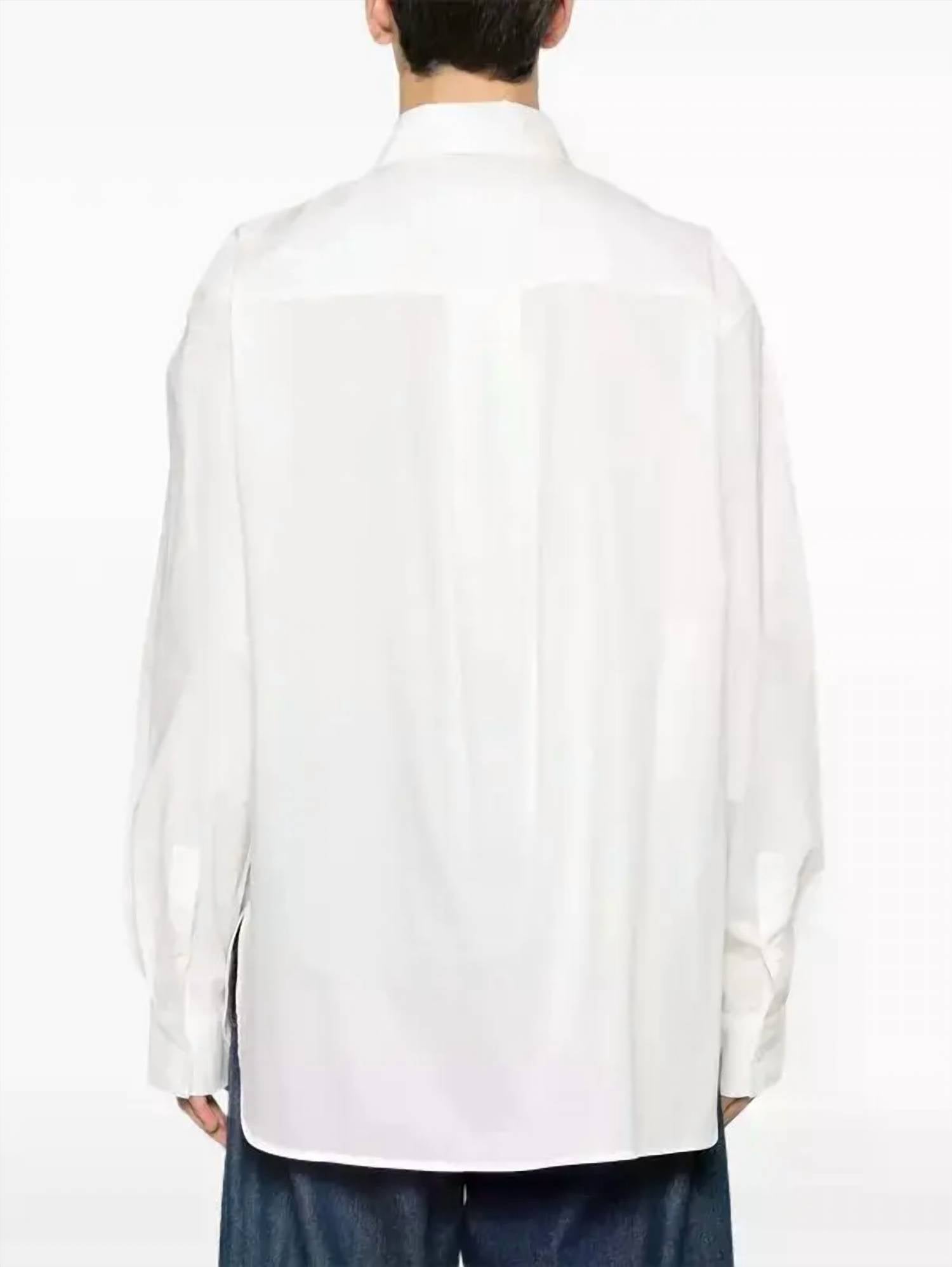 Marni - Wolfs & Tulip Poplin Printed Shirt