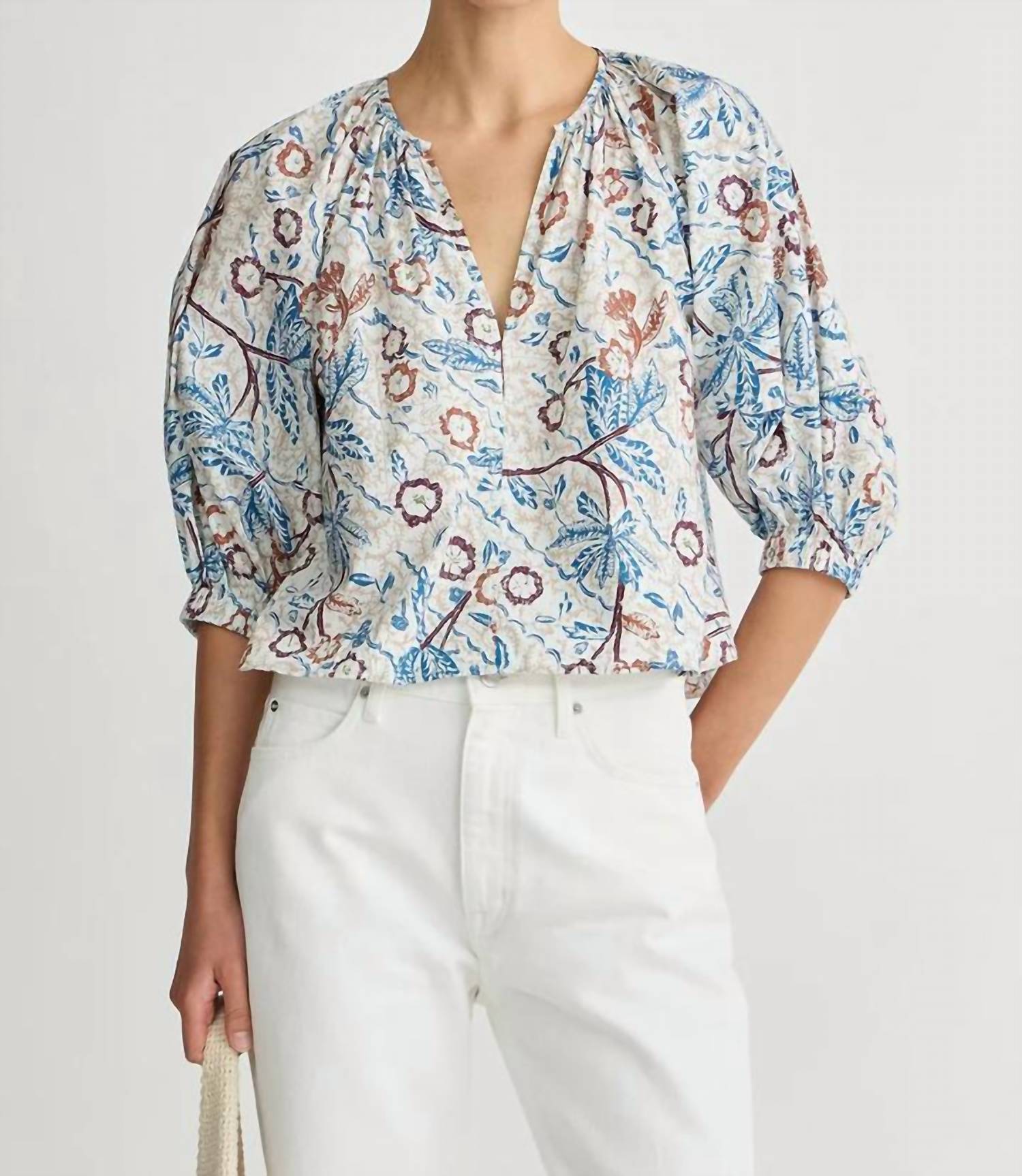 Apiece Apart - Nele Lantern Sleeve Top