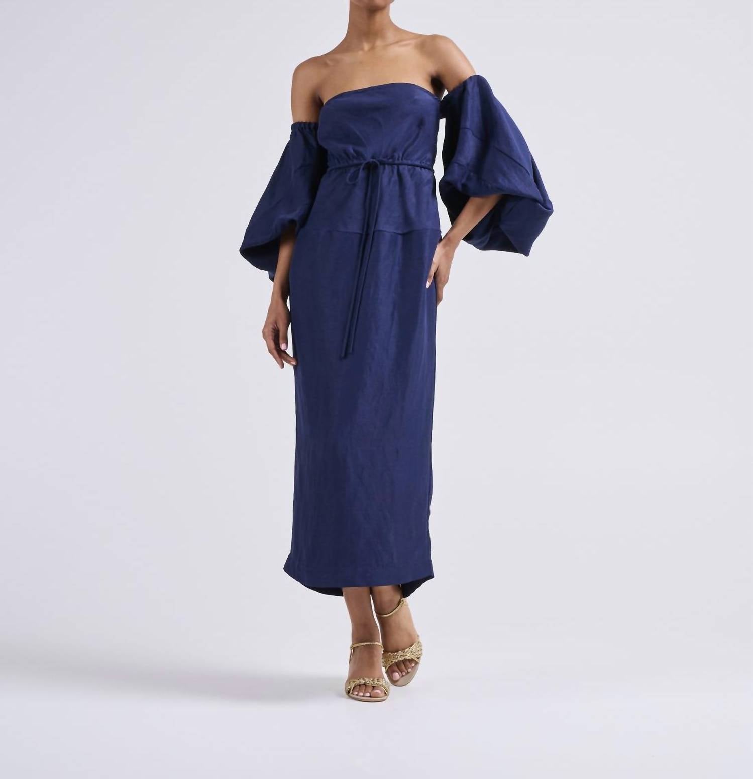 Rosie Assoulin - Balloon Sleeve Maxi Dress