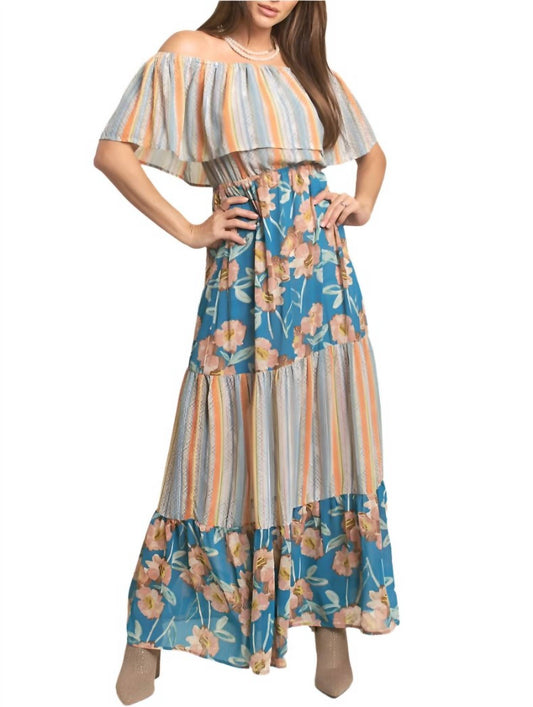 J.Nna - Tiered Maxi Dress