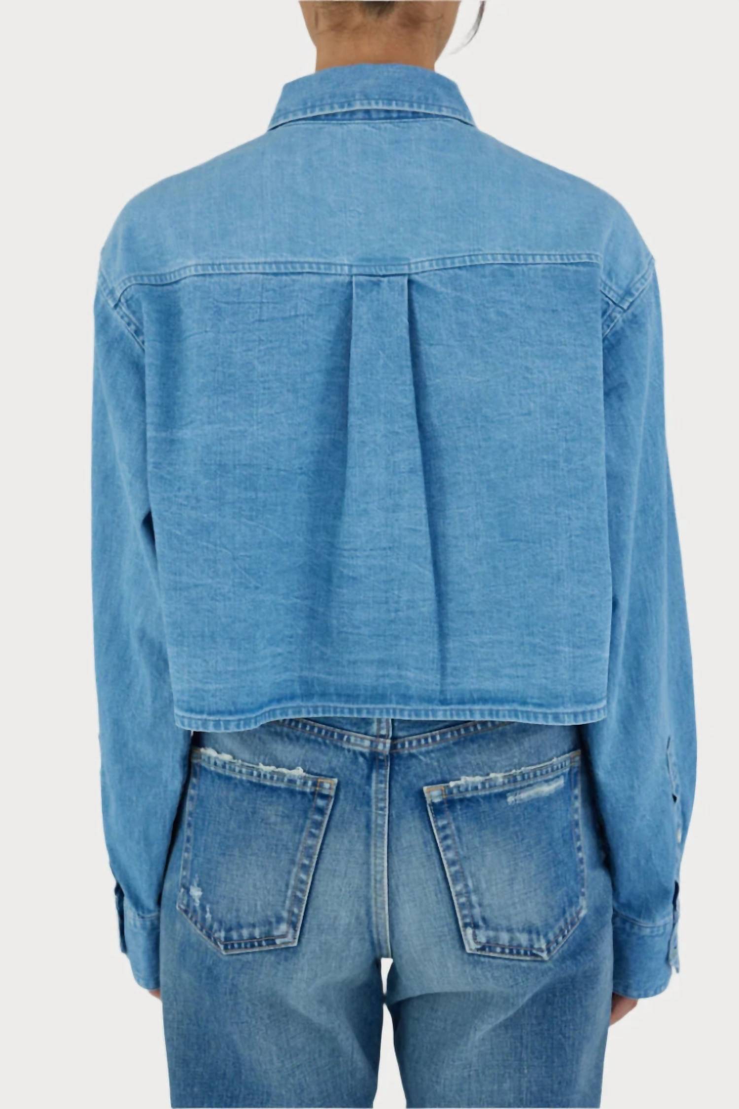 Moussy - Lenfred Cropped Blocking Shirt