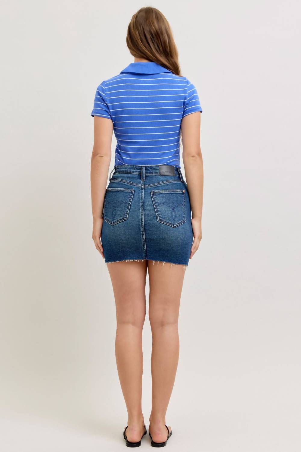 Judy Blue - High Waist Rigid Magic Skirt