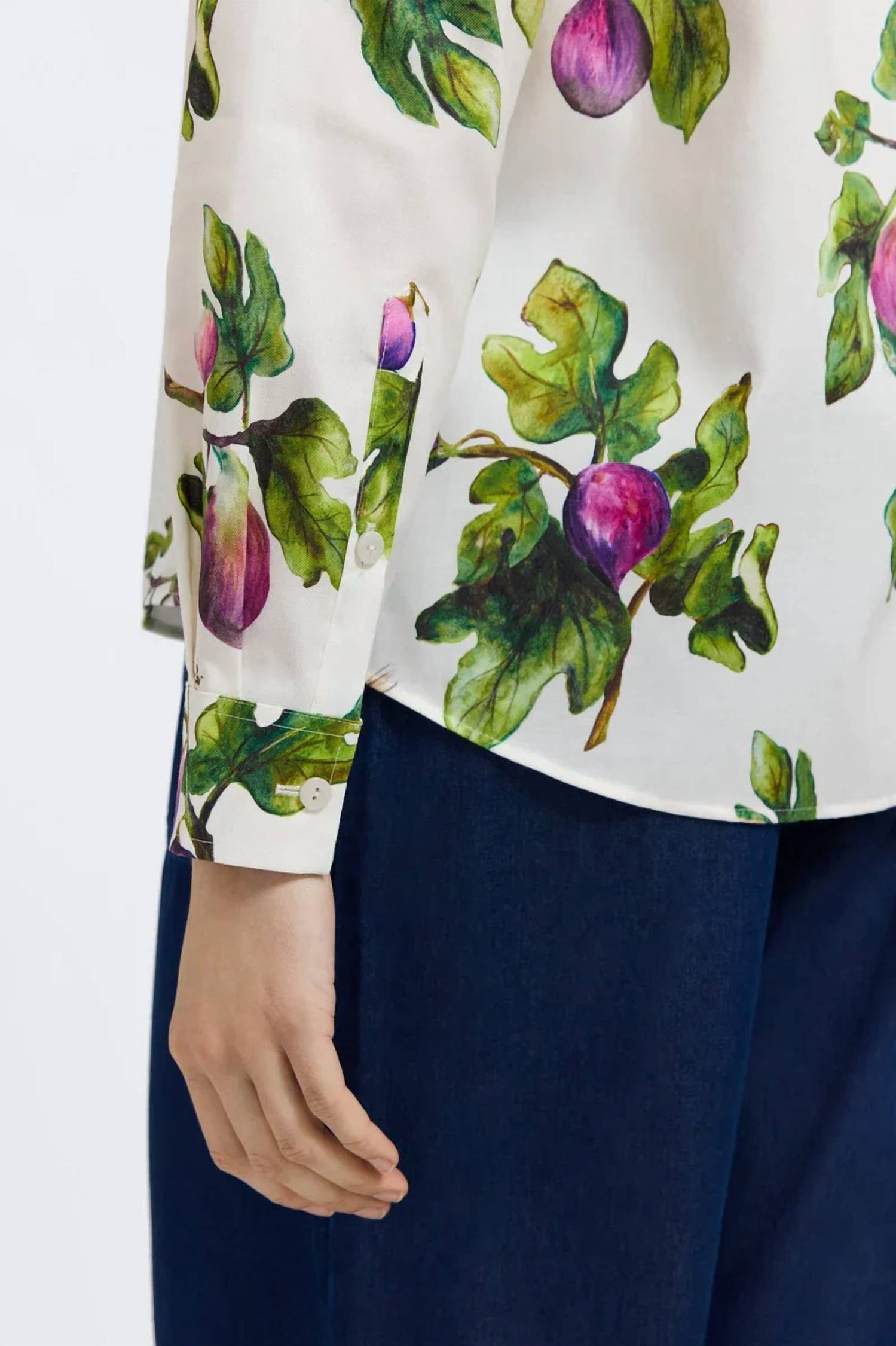 Foxcroft - Hampton Long Sleeve Figs Shirt