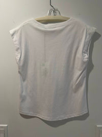 FOIL Women's No Limits Top in white - women's t-shirt - detail view