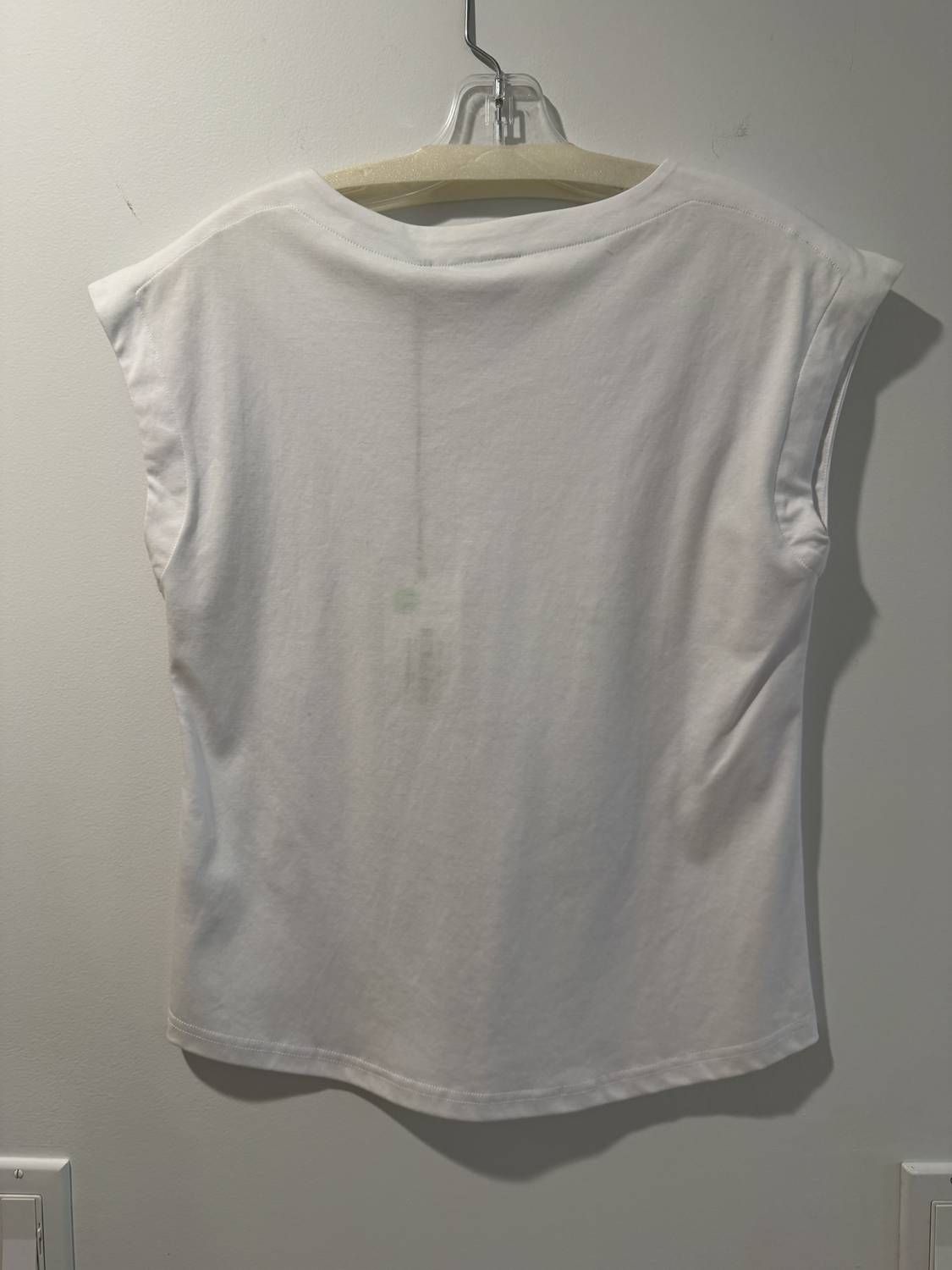 FOIL Women's No Limits Top in white - women's t-shirt - detail view