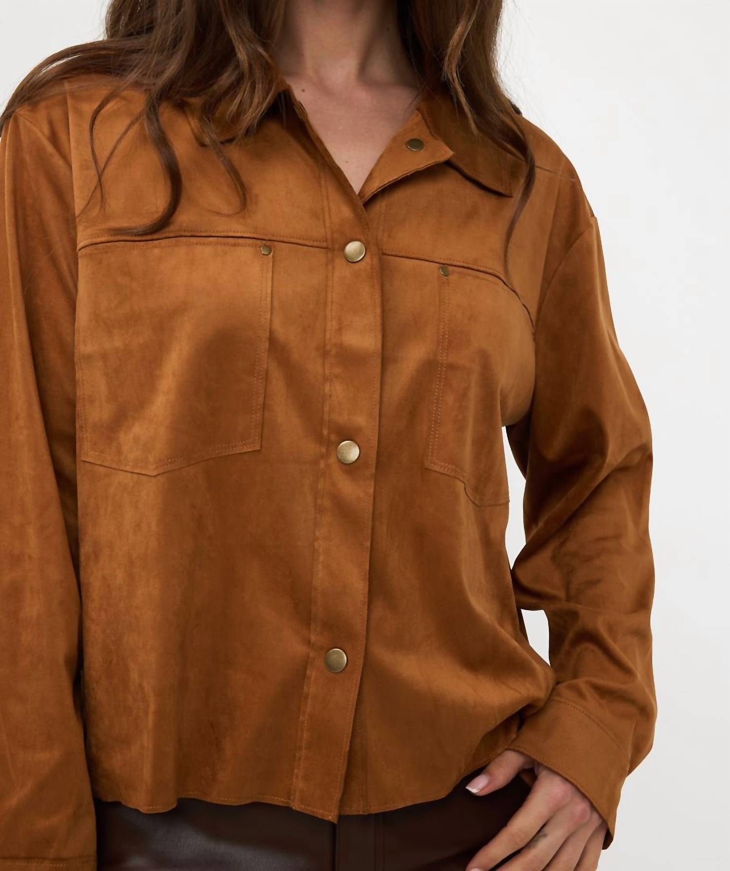 Esqualo - Suedine Wide Jacket