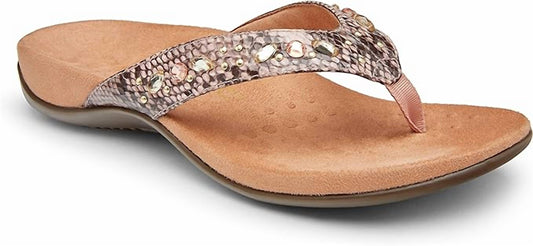 Women's Lucia Snake Thong Sandal