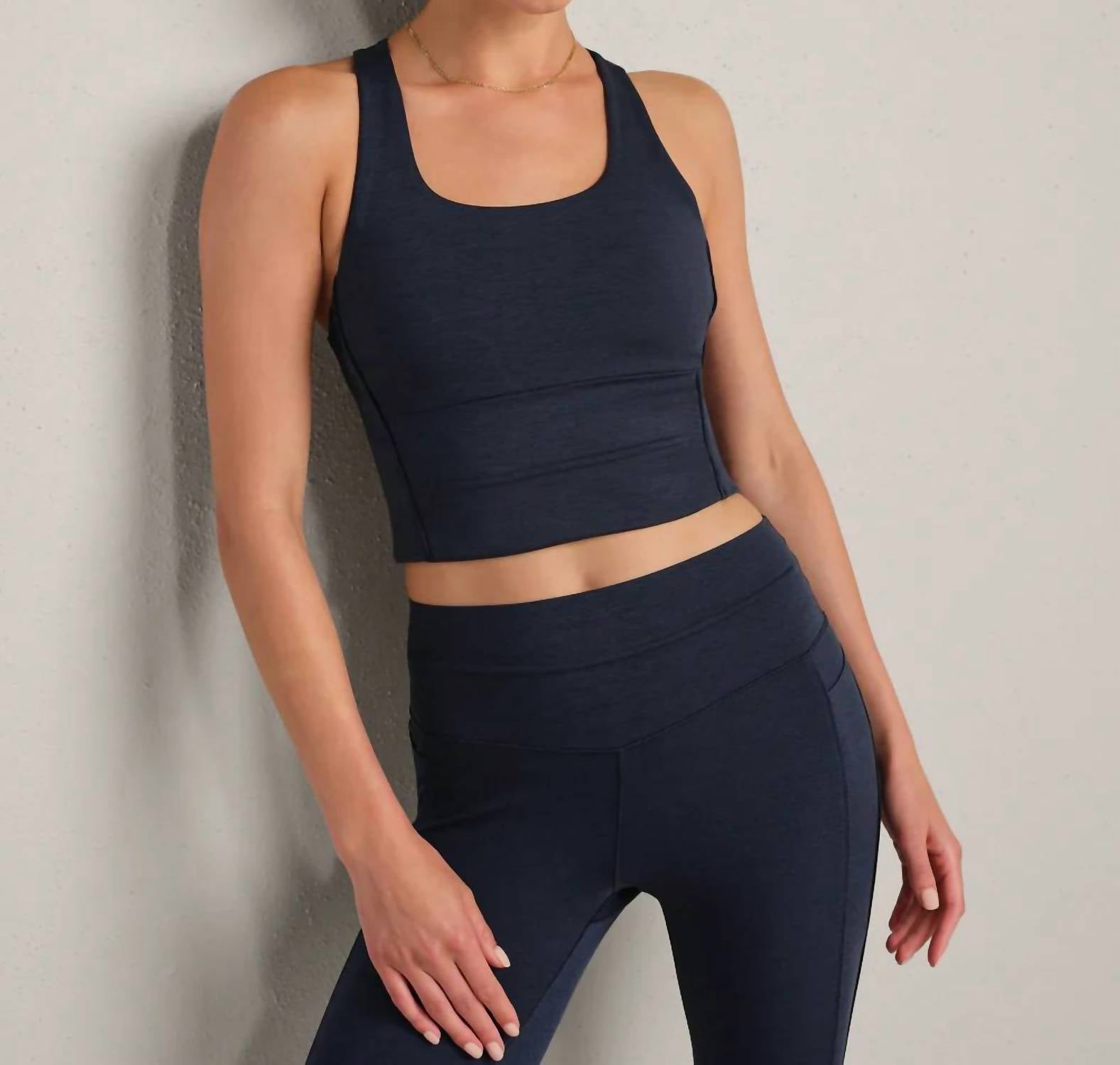Rhone - Heather Revive Longline Bra