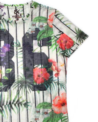 Eight X - Men's Floral Tropical Print T-shirt