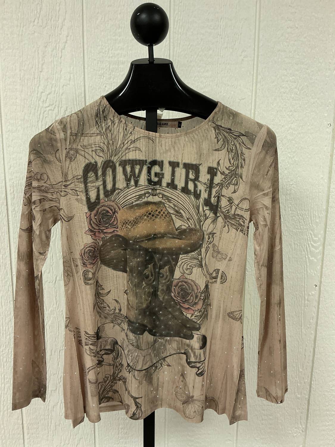 Origami - Cowgirl Mesh Top