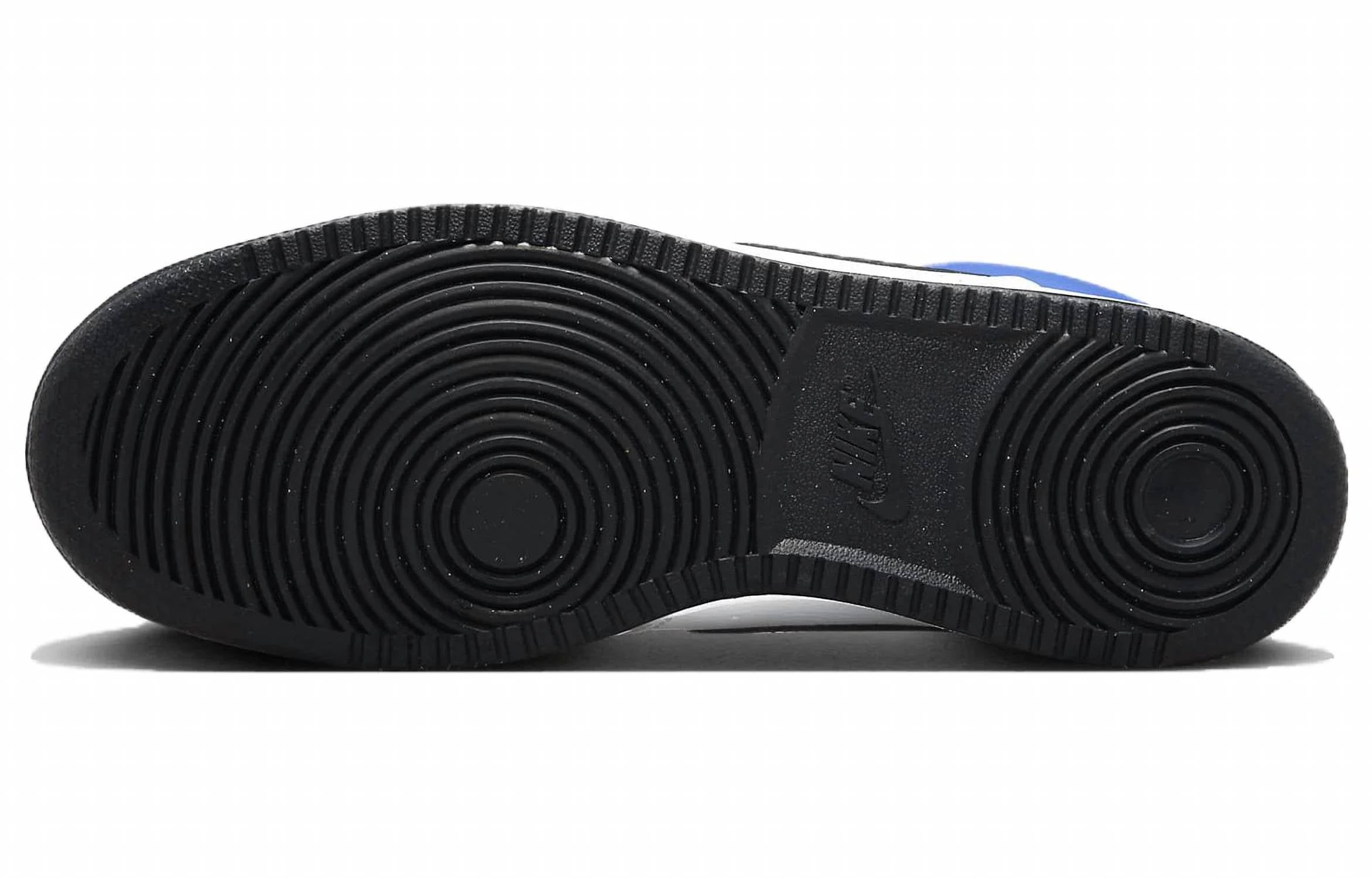 NIKE Men's Court Vision Mid Shoes in game royal white - men's shoe - detail view