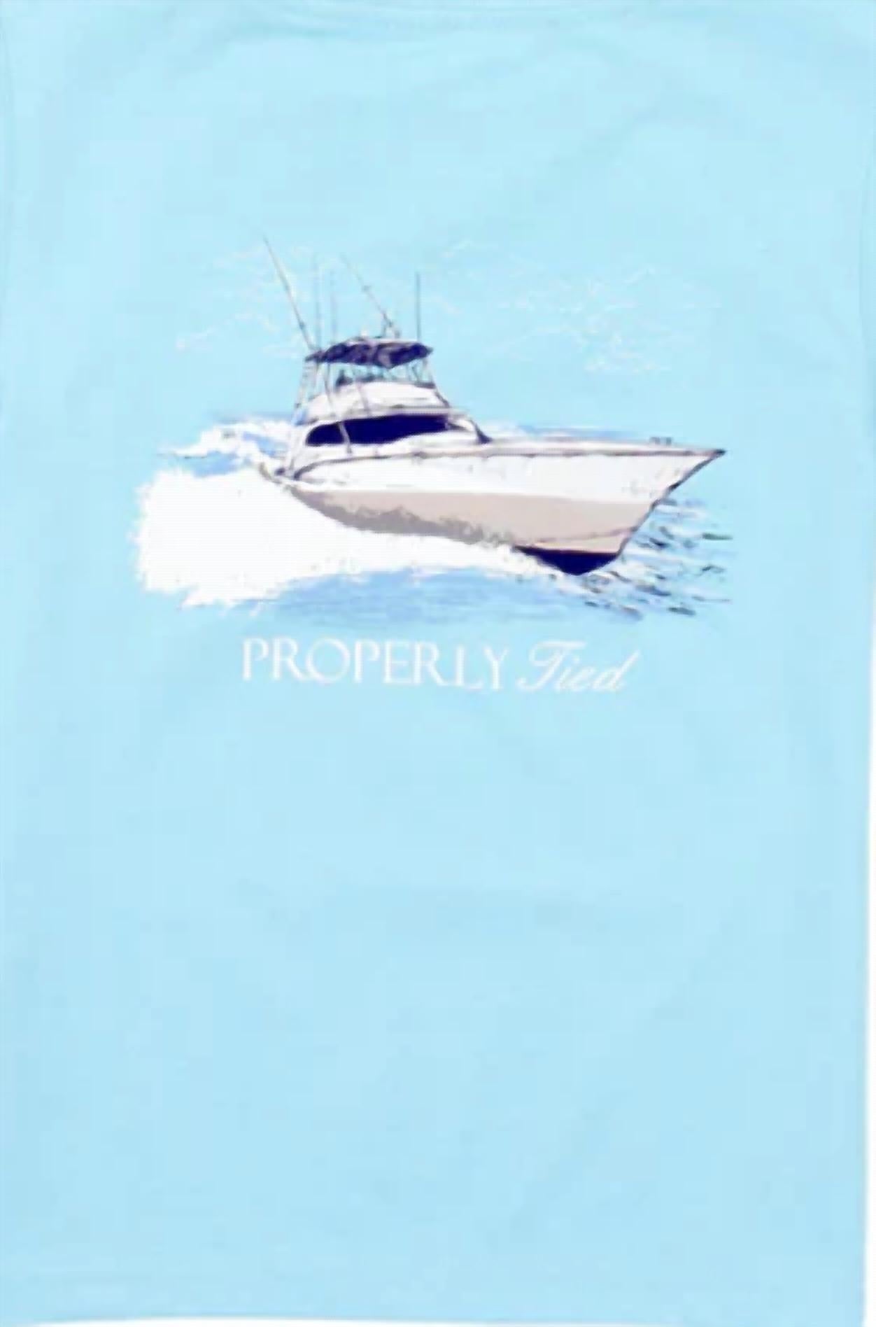 Properly Tied - Boy's Deep Sea Short Sleeve Tee
