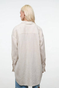 Staud - Sandbar Linen Button Front Top