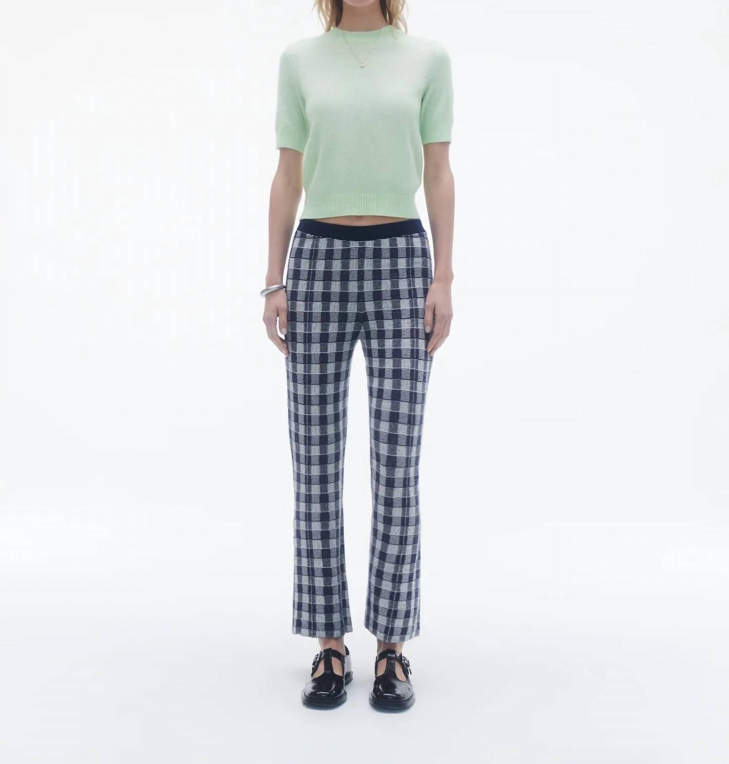 Guest In Residence - Gingham Flare Pants