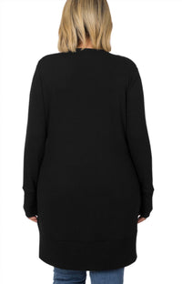 Zenana - Snap Button Cardigan