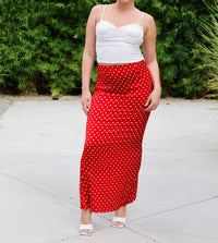 Et Clet - Valero Polka Dot Maxi Skirt