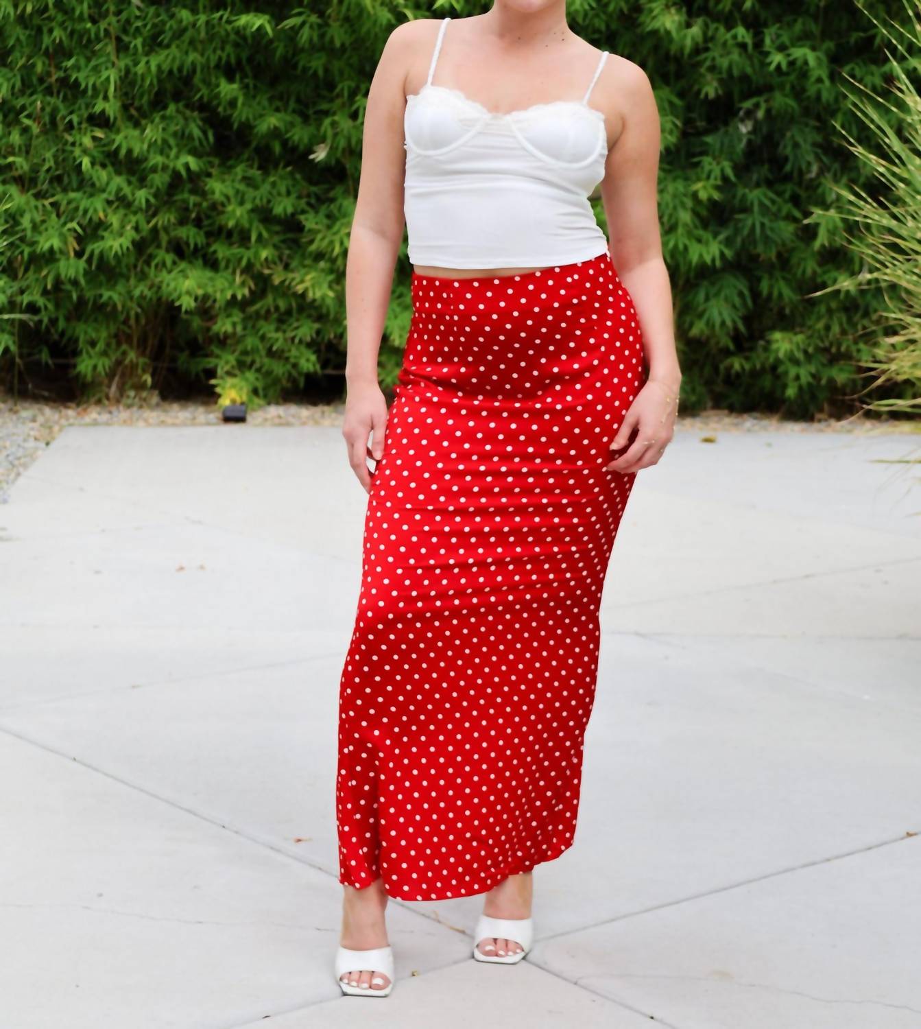 Et Clet - Valero Polka Dot Maxi Skirt