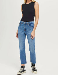 Goldie - Rib Sleeveless Shell Tee