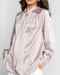 WISHLIST Cry My Eyes Blouse in violet - women's blouse