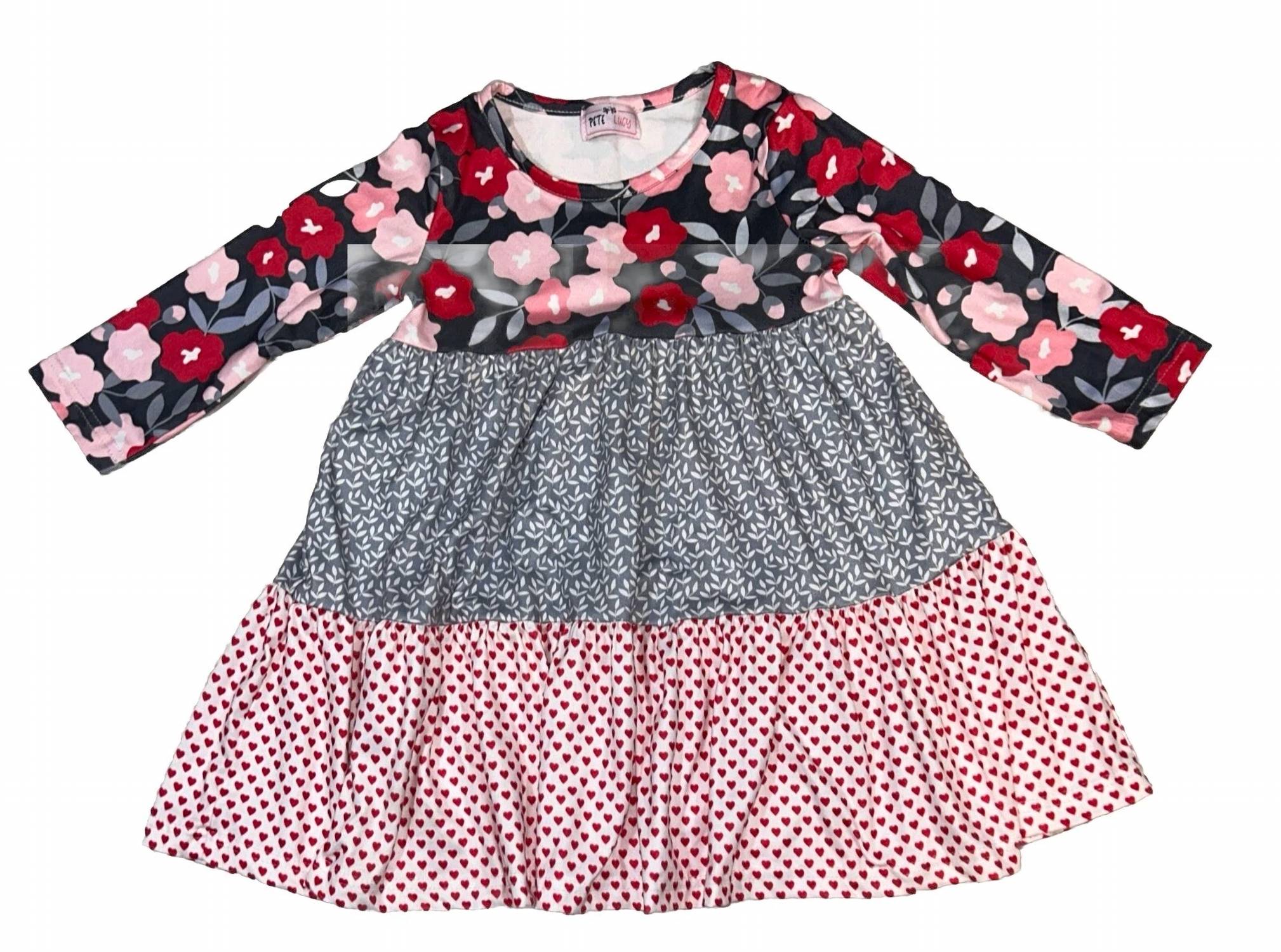 Pete + Lucy - Girls I Love Poppies Dress