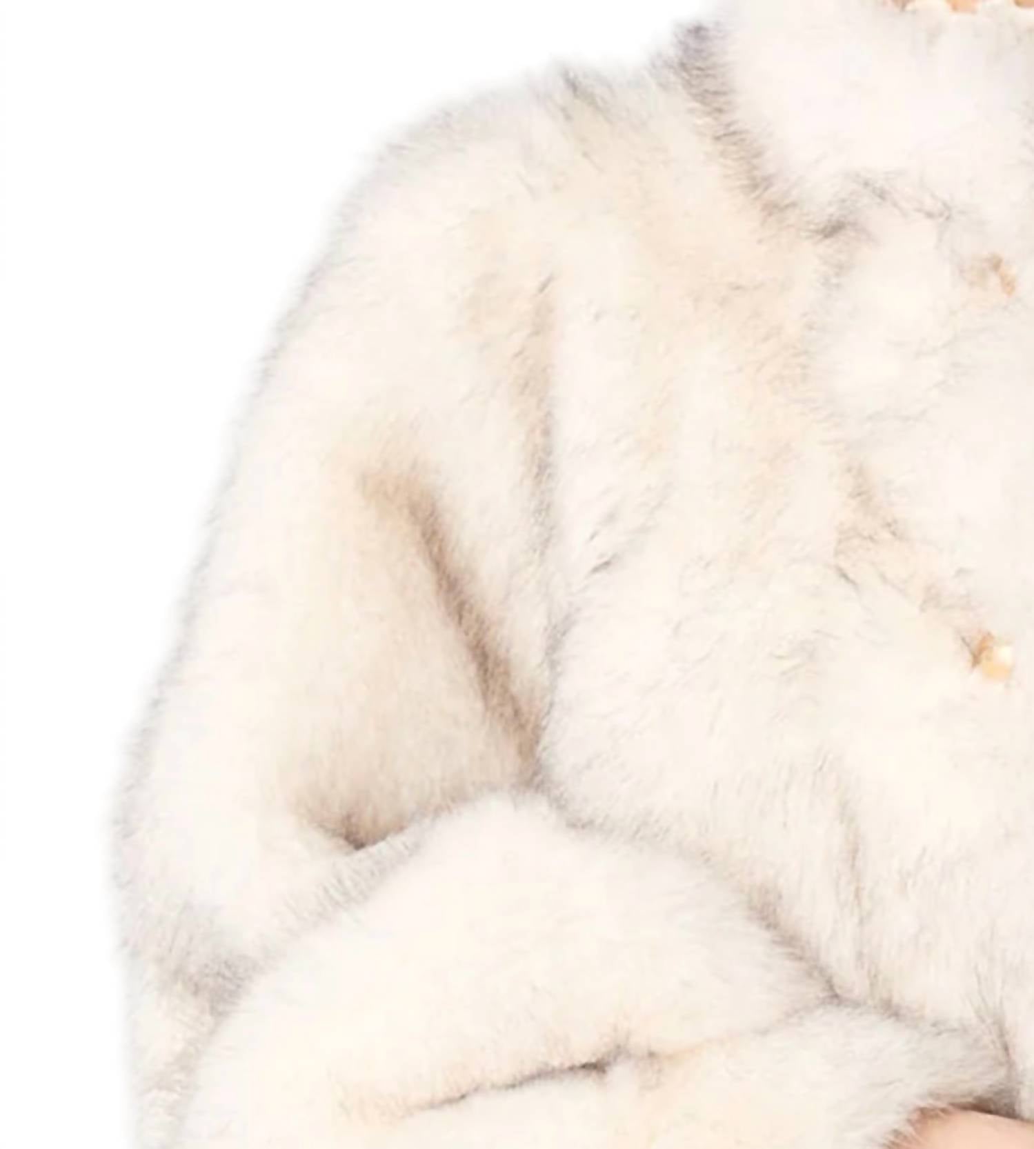 Coco + Carmen - Marvella Long Faux Fur Coat