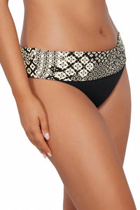 Sunsets Inc. - Capri High Waist Swim Bottom
