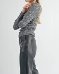 Sage The Label - New Romantics Long Sleeve Ruched Top