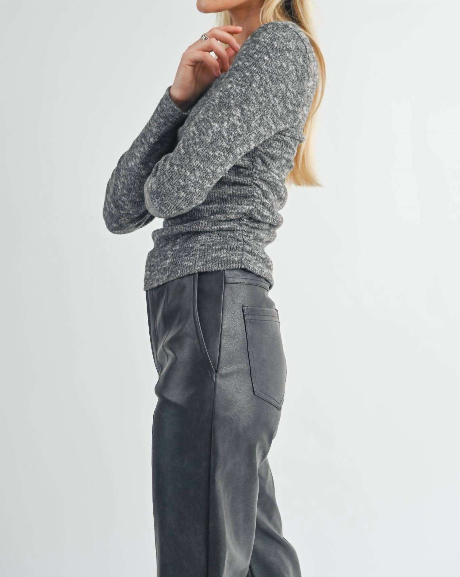 Sage The Label - New Romantics Long Sleeve Ruched Top