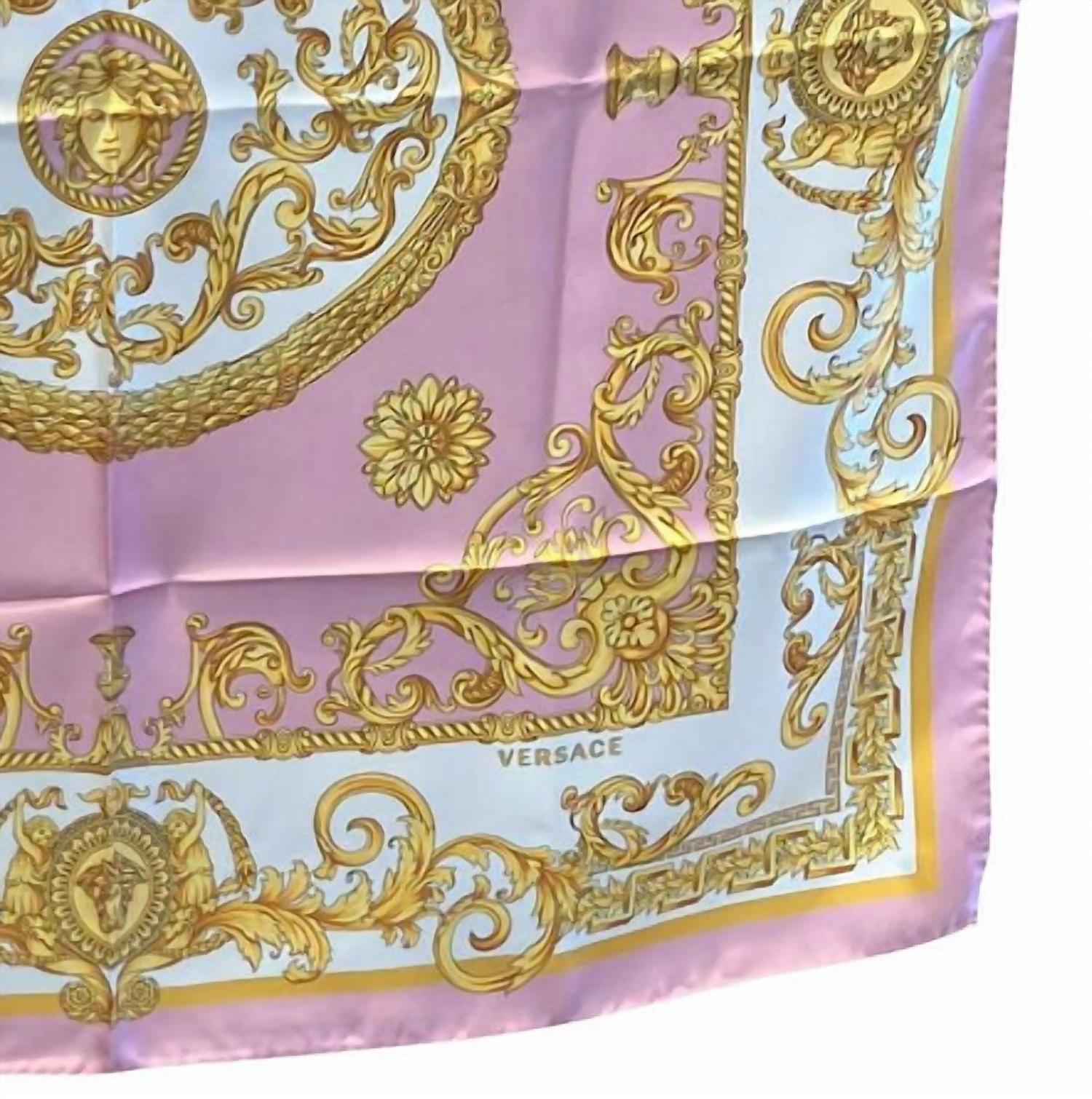 Versace - Baroque-inspired Silk Scarf