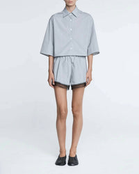 Maria Mcmanus - Cropped Short Sleeve Shirt