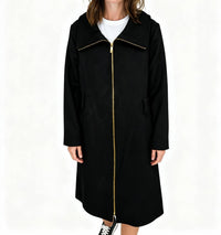 Michael Kors - Unisex Front Zip Wool Blend Coat