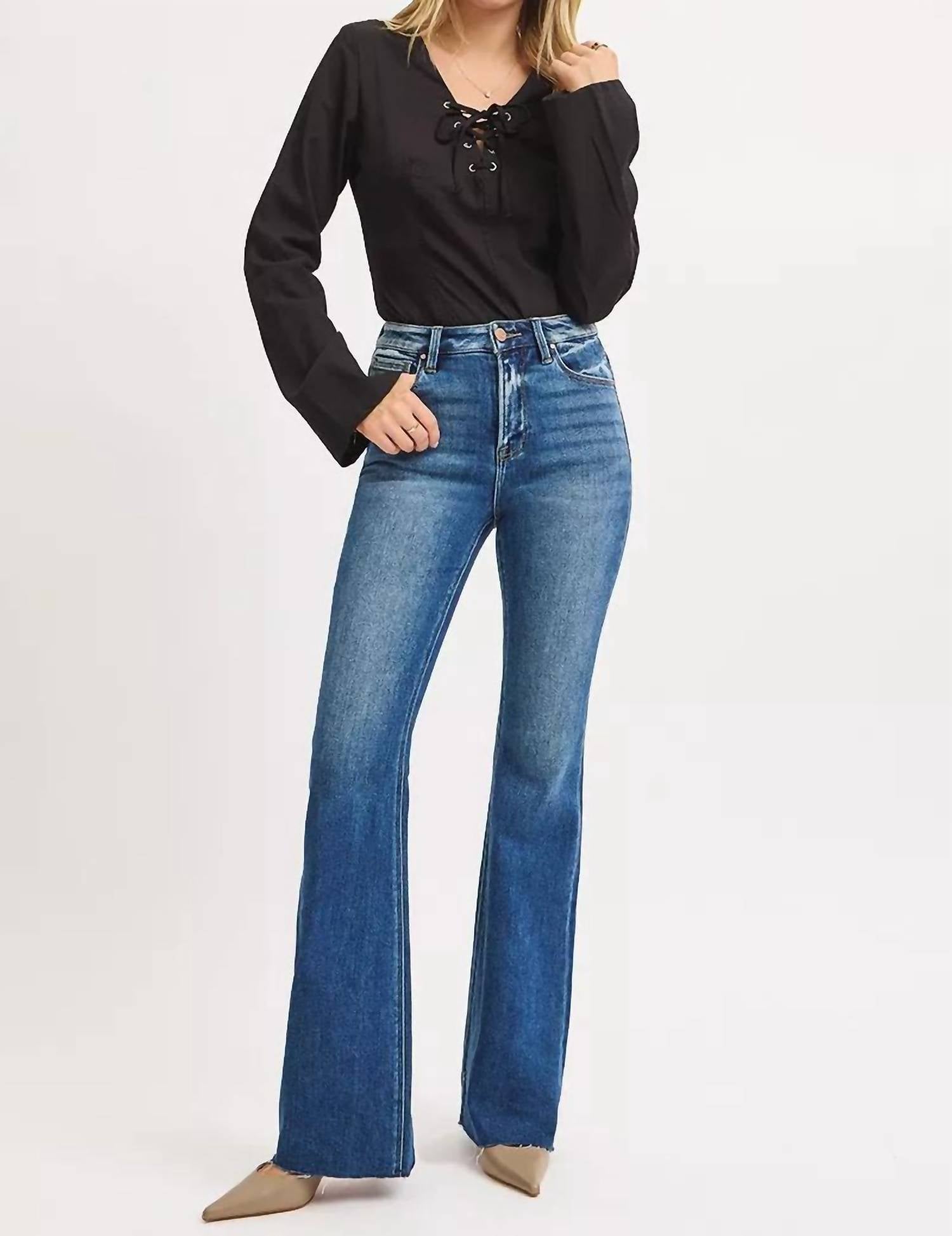 Risen - High Rise Flare Jeans