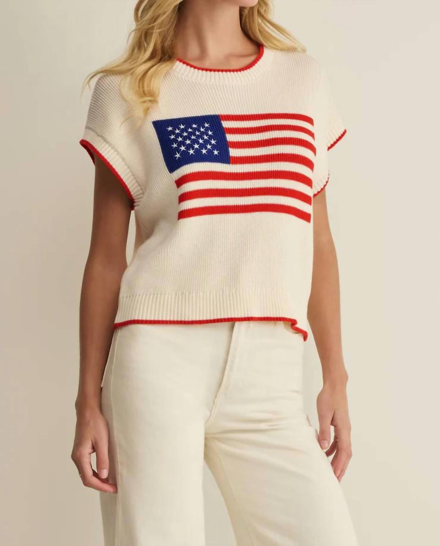 Z Supply - Sleeveless Patriot Sweater