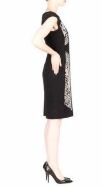 Mesh Panel Dress